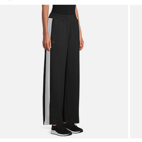 SPORTS ILLUSTRATED • Womens Straight Leg Athletic Track Pant with White Stripe - Picture 3 of 16